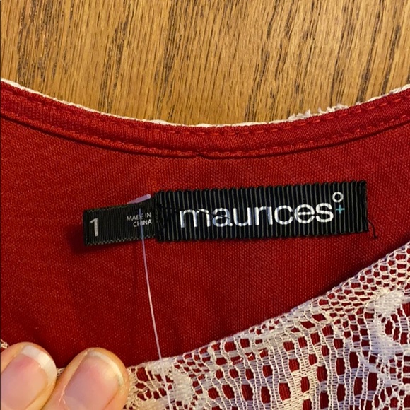 NWT Maurices Dress with leather belt - Picture 5 of 8